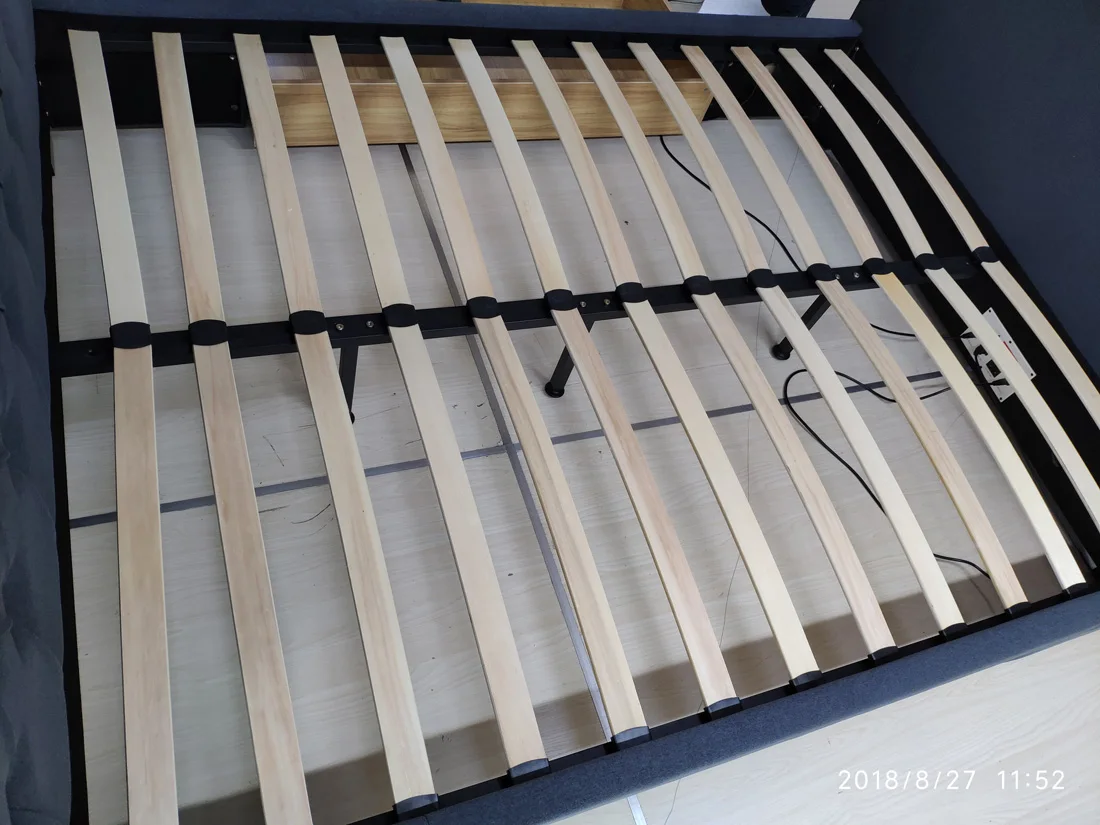 
General Use Luxury Wood Furniture Bedroom Set Automatic Lift TV Bed 