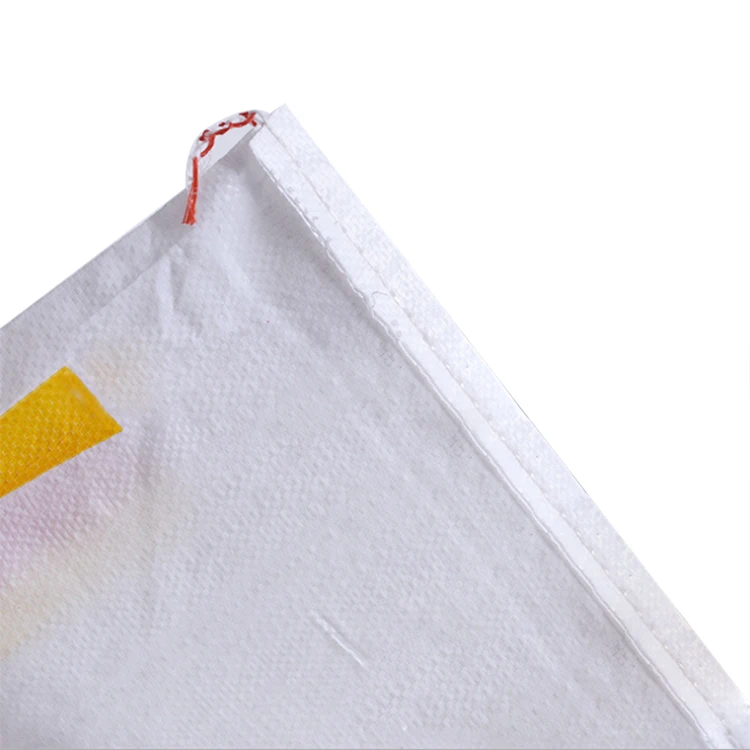 
China Wholesale big packaging hay poultry pet fish shrimp chicken horse Reusable Laminated PP woven feed bag 