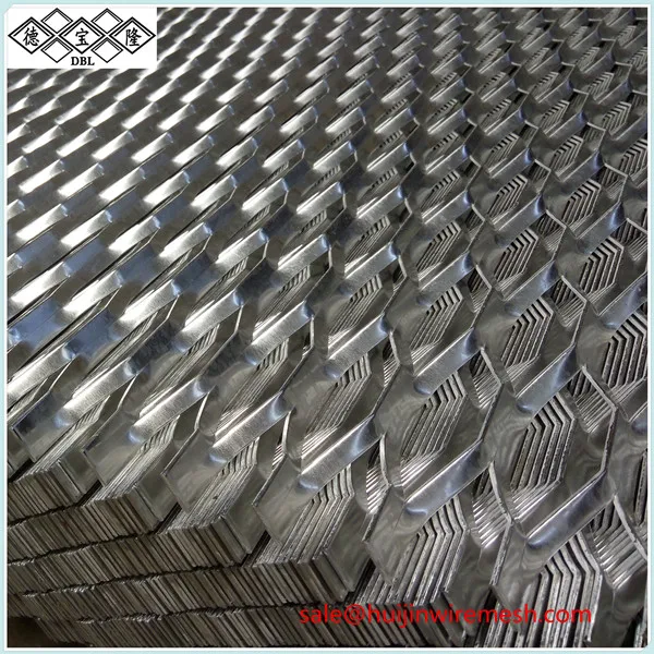 aluminum expanded metal mesh building facade decorative