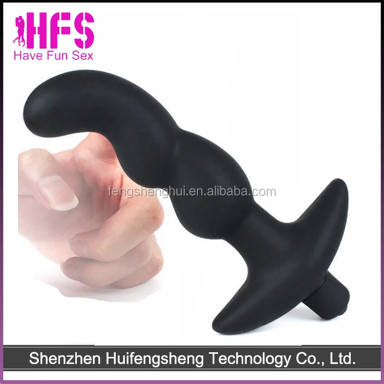 Anal G-Spot Vibrating Male Toys Butt Plug Silicone Putty for Women Or Man