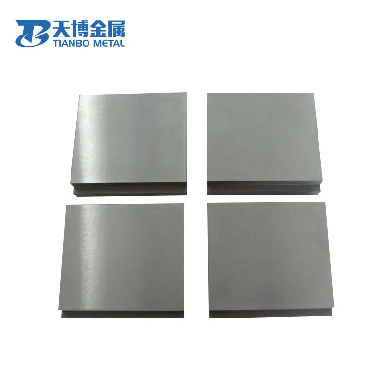 1mm thick pure tungsten sheet  bright surface refractory