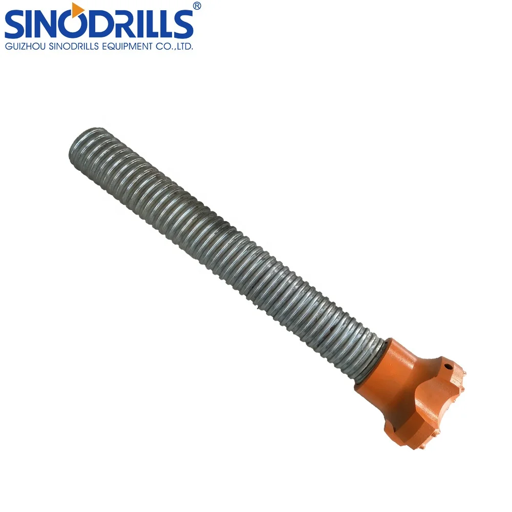 T76n/49 T76s/45 T76 self drilling anchor bolt / anchor rods / anchor bar for micropile foundation
