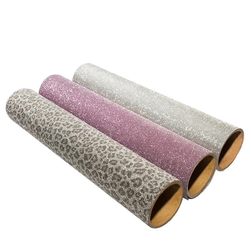 Hot melt TPU HTV Heat Transfer Glitter Vinyl for Clothing