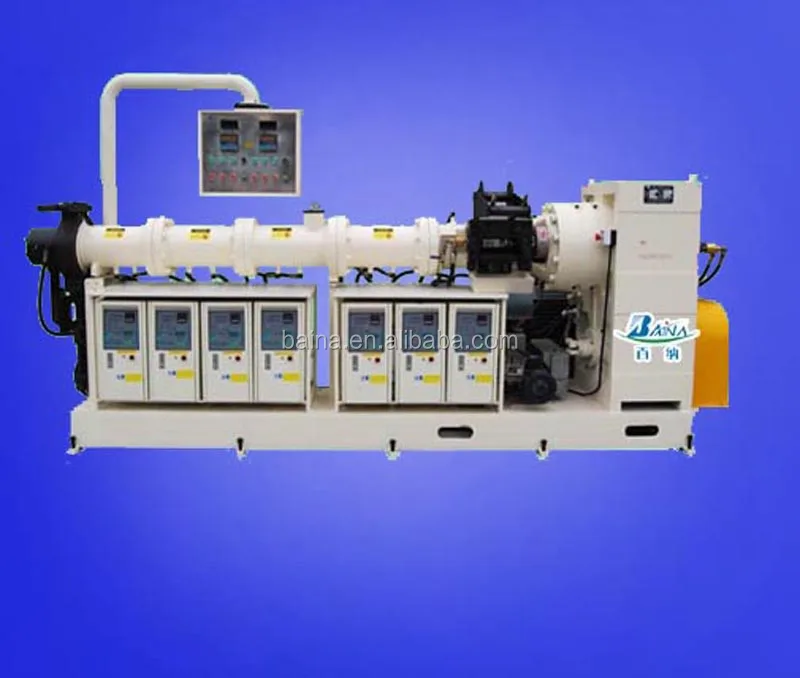 Один винт холодной подачи экструдер машина