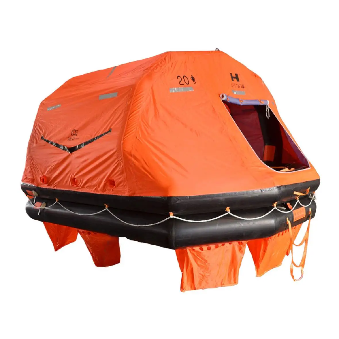 Inflatable raft