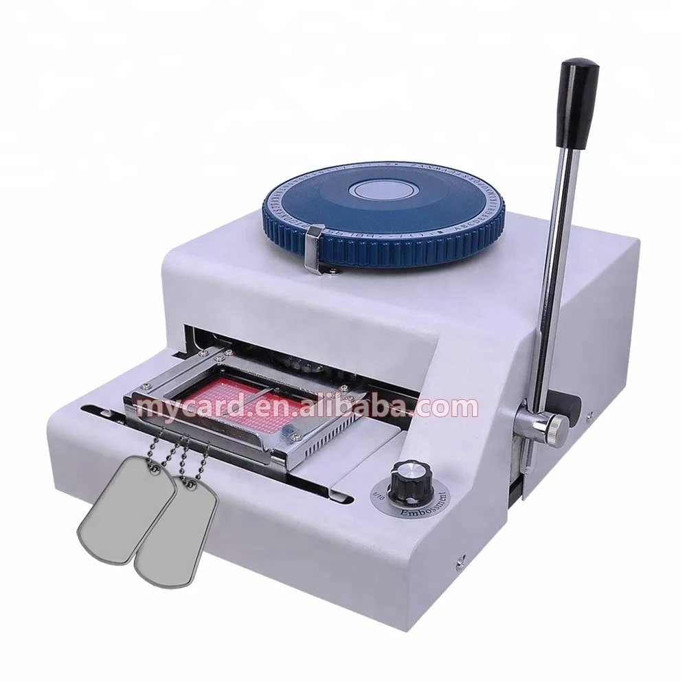 Индивидуальные металла военный Dog Tag тиснения