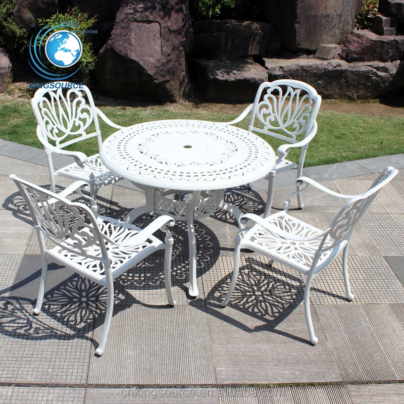 
Luxury Outdoor Garden Line Cast Aluminum Patio Sets 
