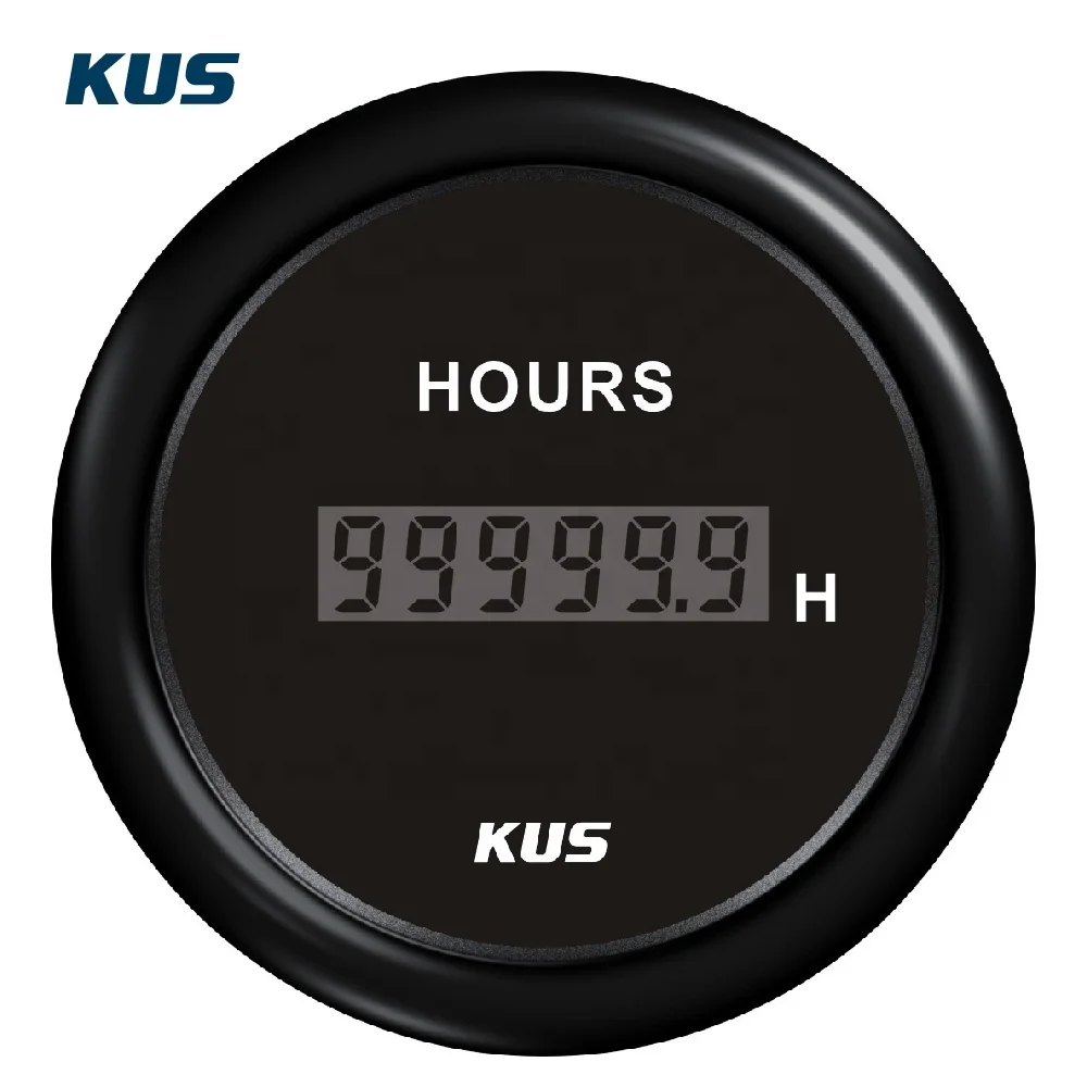 KUS 52mm Sea V series  CCUR-BS  Generator Hourmeter