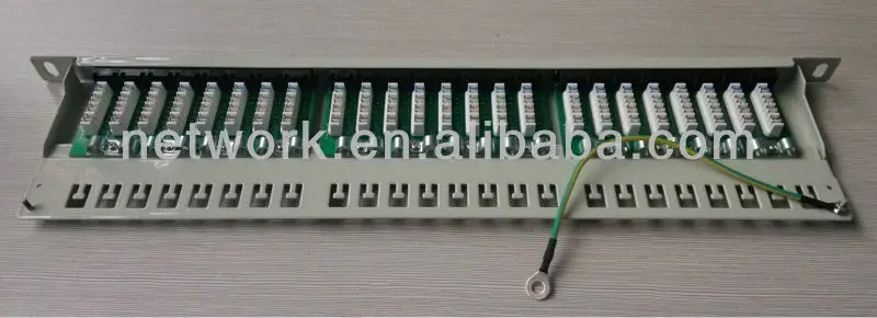 Патч-панель 0.5U 24Port UTP Cat5e