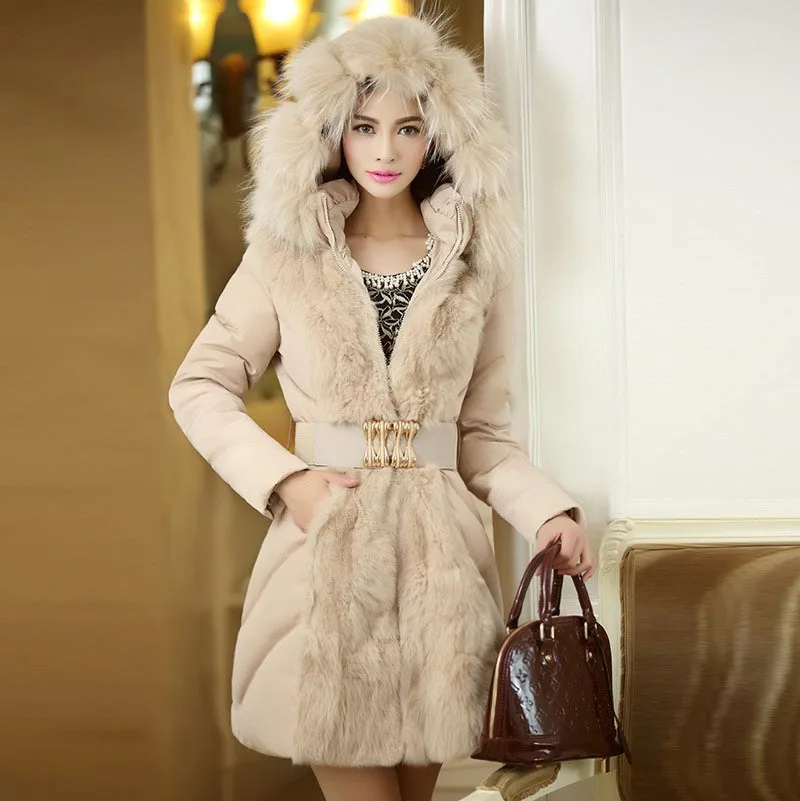 High quality!Winter Coat Women parka Luxury Slim womens