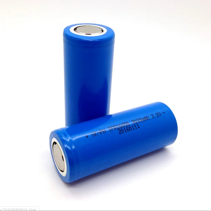 
2000th Deep Cycle Lithium Iron Phosphate 3.2V 3000mAh 26650 Battery 