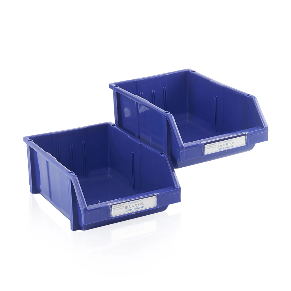 Factory OEM warehouse plastic organizer stackable screw storage box