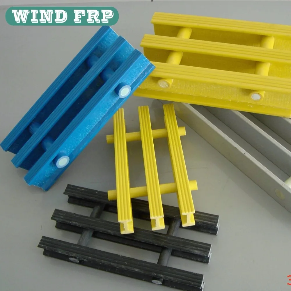 ISO9001 certificate High strength corrosion resistence Fiber glass pultrusion grating