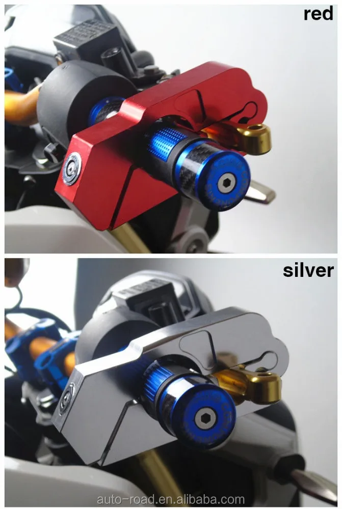 CNC Processing Aluminum Handlebar Security Lock Motorcycle Scooter E-bike Lock