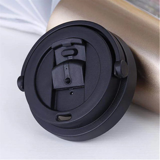 Reusable thermal coffee maker travel mug double wall stainless steel vacuum insulated coffee cup