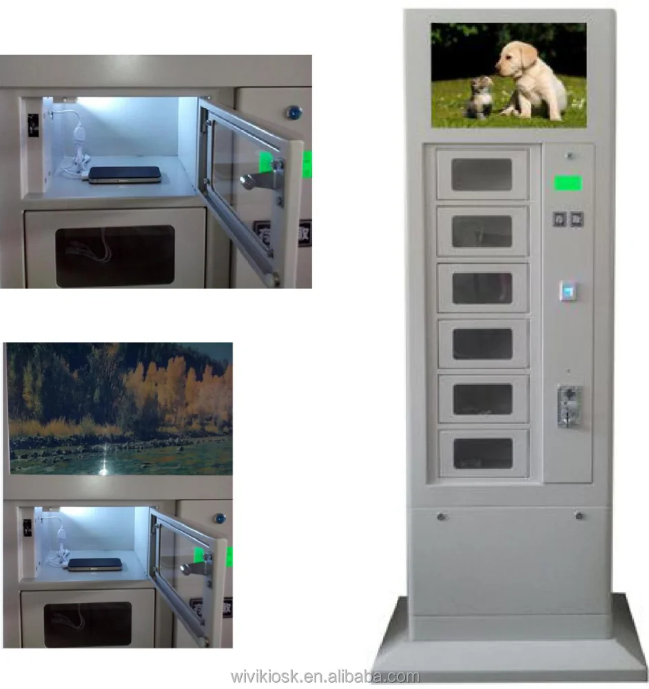 Киоск для зарядки мобильного телефона