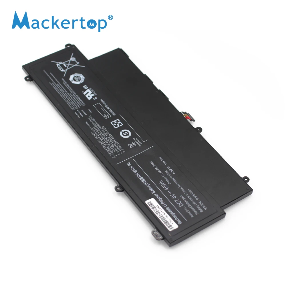 7.4V 45Wh Laptop Battery AA-PBYN4AB for Samsung UltraBook NP530U3C NP530U3B
