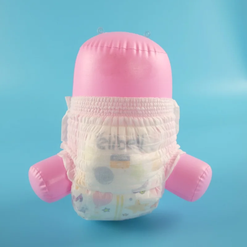 Comfortable disposable organic baby dipers nappy pants