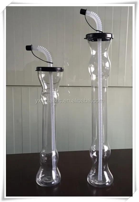 15oz 450ml plastic long Slush Yard drink Cup