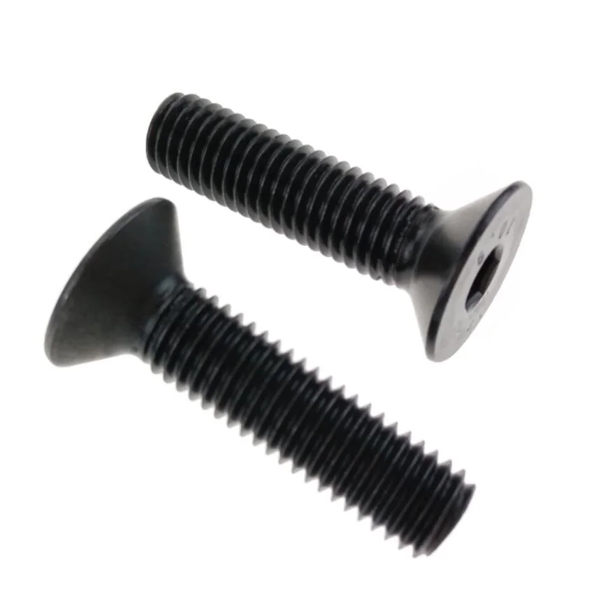 
Black Socket Head Screws Flat Grade 10.9 Fastener M10 DIN 7997 