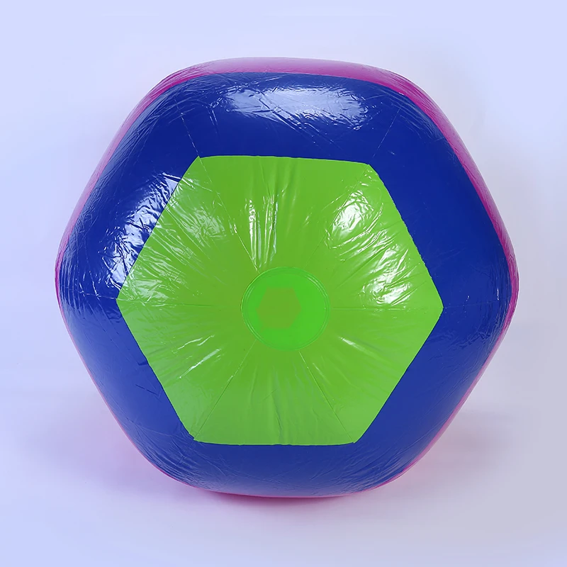 
Inflate mega jumbo pink custom color logo beach ball 
