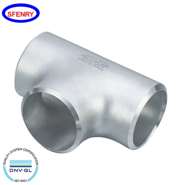 Sfenry ASME B16.9 Stainless Steel SCH80 SCH120 SCH160 8 Inch 10 Inch 12 Inch 14 Inch 16 Inch Equal Tee Price