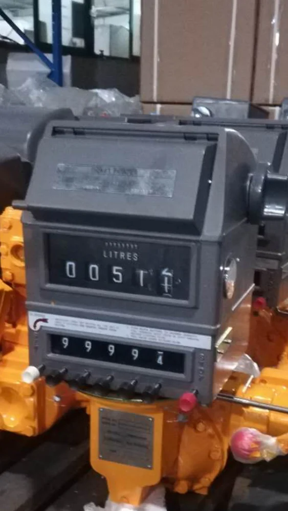 Bestfueling high performance TCS LC meter positive displacement nitrogen gas marine fuel flow meter