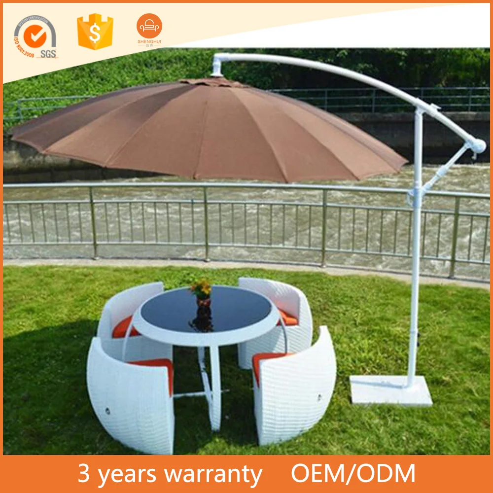 
All weather Turkey restaurant rattan wicker round dining set chair and table cafe furniture set 