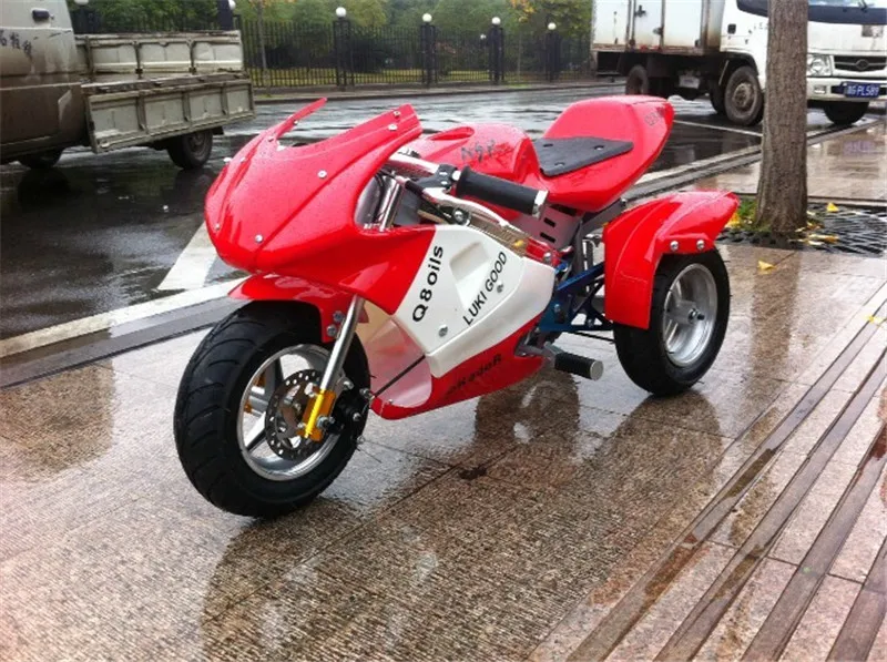 Electric Mini Three Wheels Pocket Bike for Kids 24v 300w