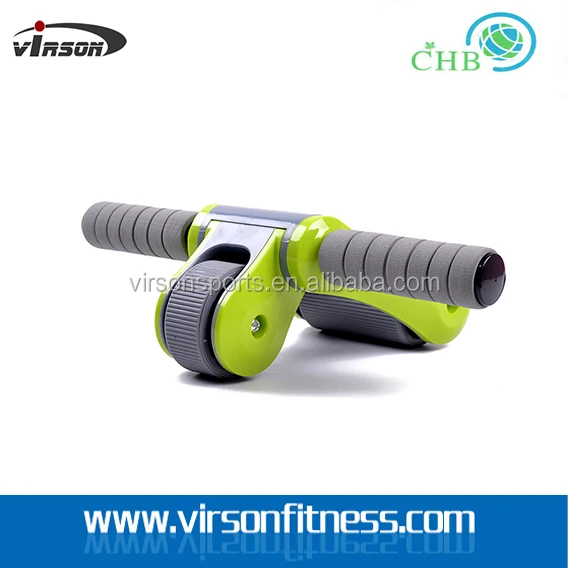 
Wholesale Abdominal Core Fitness Trainer Double Wheel Abdominal Muscle Exercise Roller for Strengthen Muscle Training 