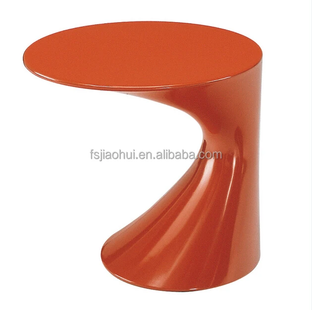 
movable bedroom furniture modern Zanotta Tod fiberglass bed side table 