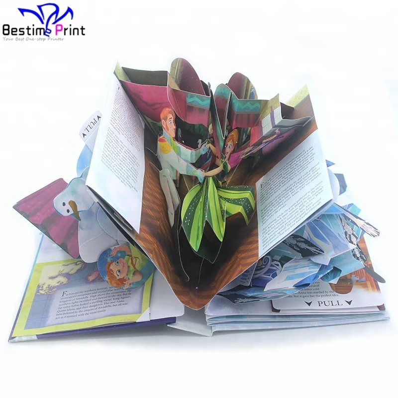 Раскладывающаяся книга с рассказами для детей ручной работы