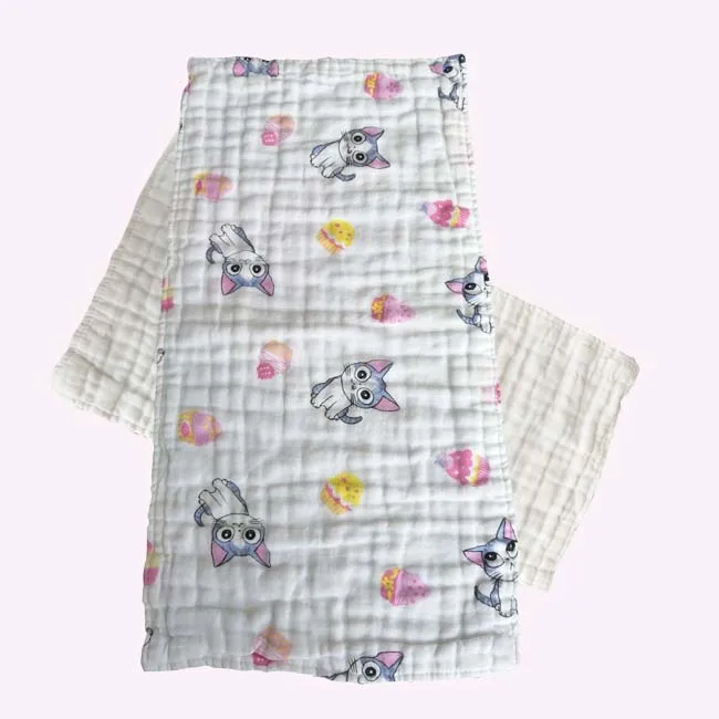 washable soft baby Cotton muslin diapers