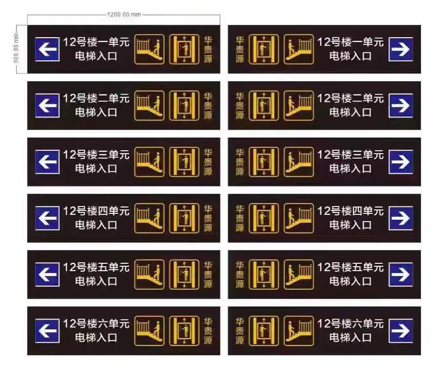 Parking Lot Light Box Type LED Lighting Traffic Signs