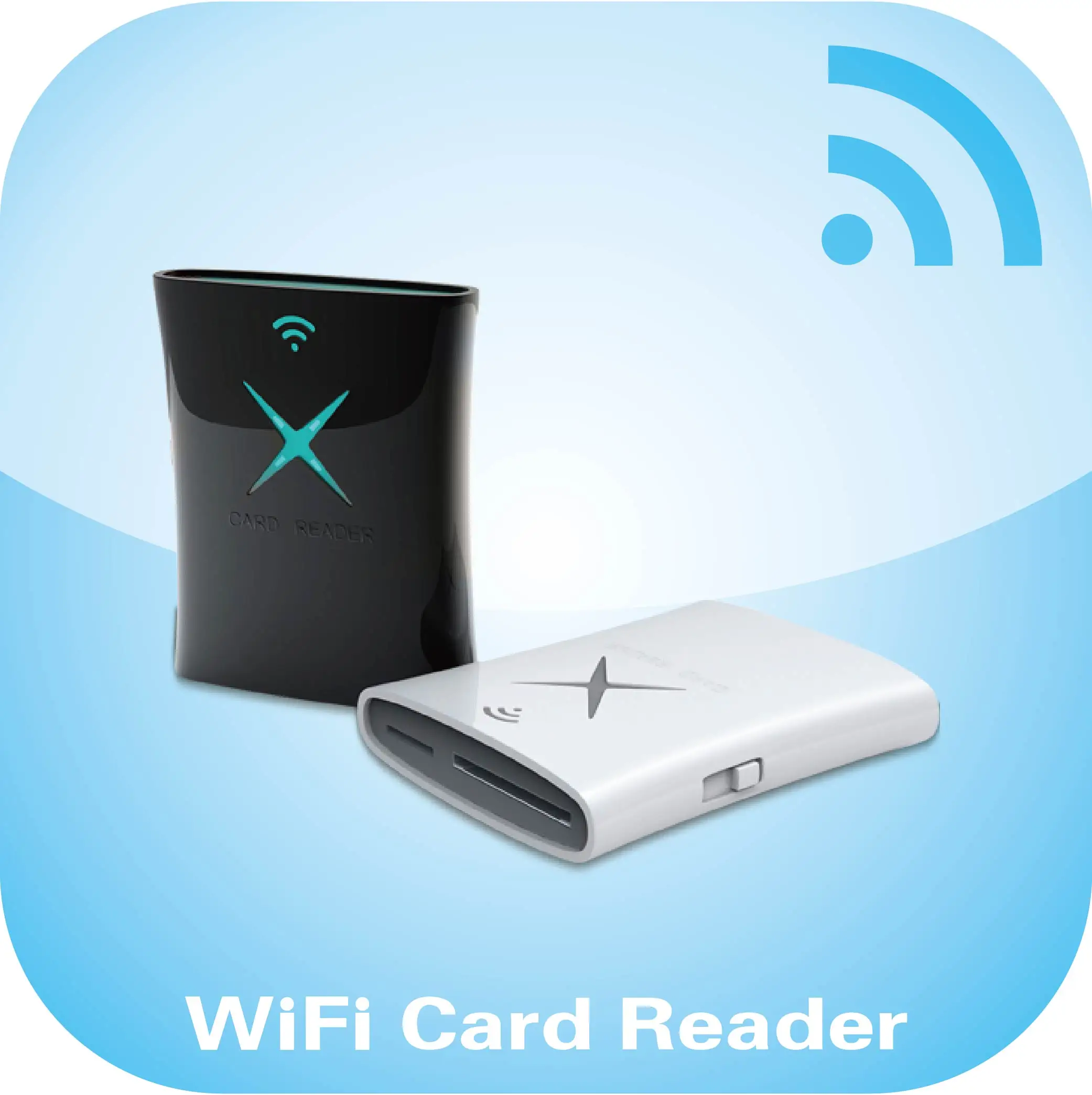 2013 супер сигнала WiFi беспроводной портативный кард-ридер
