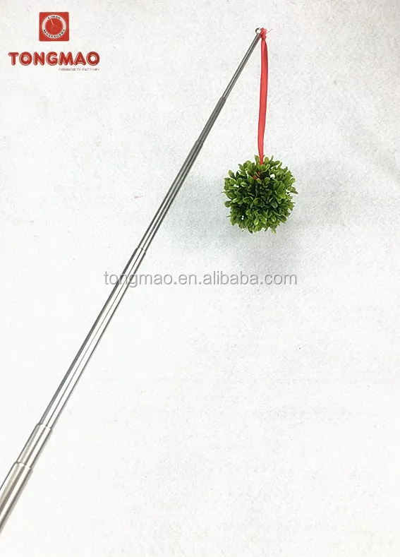 USA Hot Sell for Christmas Decoration Plastic Mistletoe Telescopic Handle Kissing