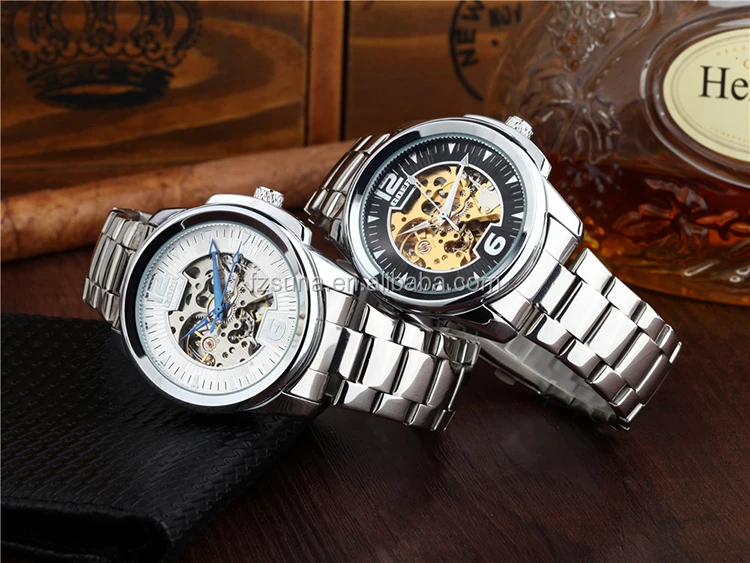 Good Wholesale Price Goer Style Mechanical Best Cheap Automatic Fashion Mens Watches Colors