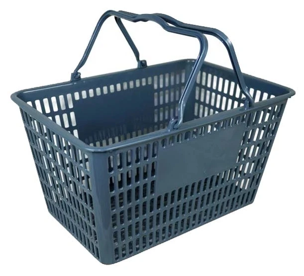 
Foldable Collapsible Plastic Shopping Basket With Wheels 