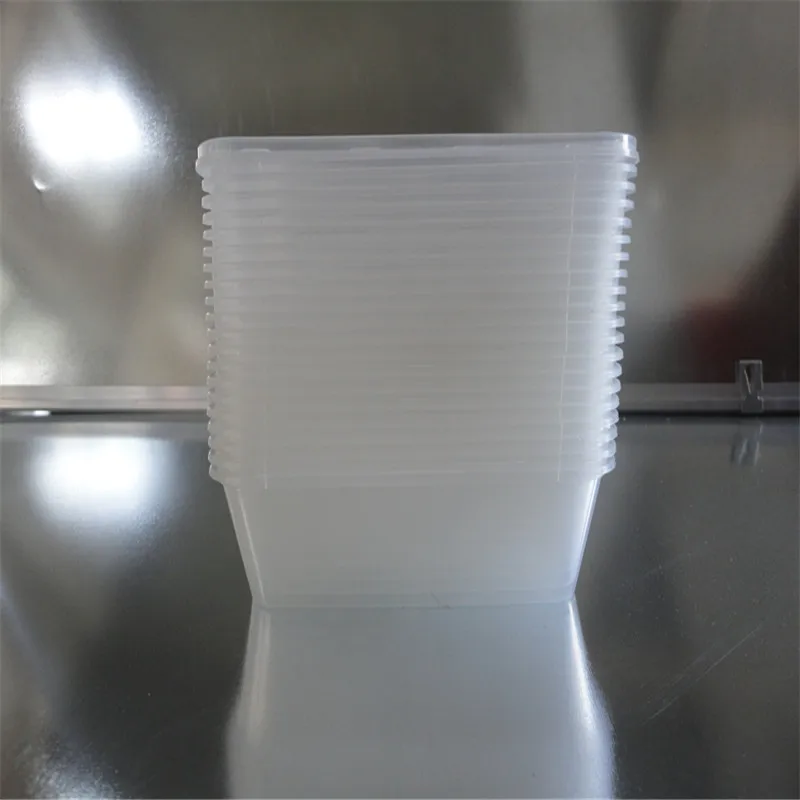 2016 hotsale disposable plastic takeaway microwave lunch box food storage container
