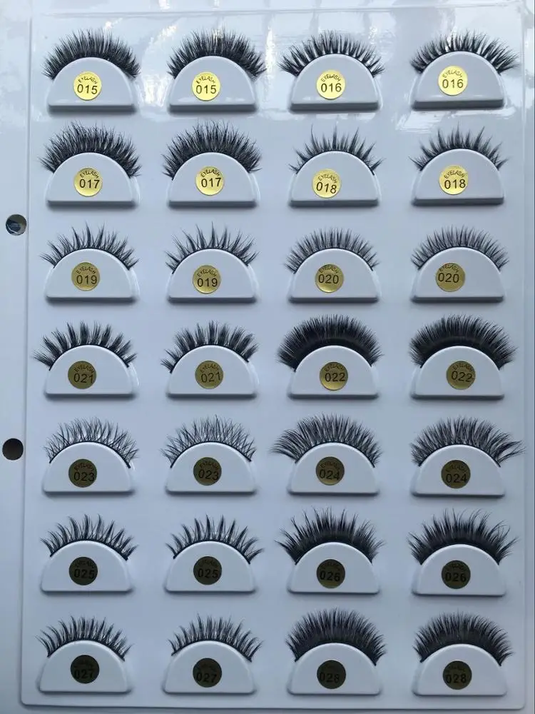 QT Beauty Original Factory Manufacturer Indonesia False Real Mink Eyelashes