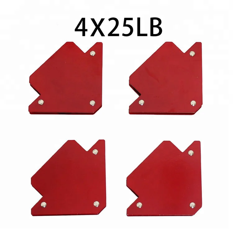 Welding Magnet New Set Tig Arc Mig Magnetic Welding Square 4 Pack 25LB