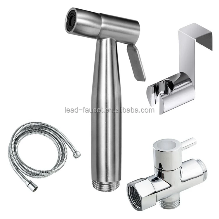 304 Stainless Steel Bidet Sprayer And Diaper Sprayer For Bath Toilet