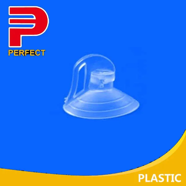Clear double-sided suction cup transparent suction cup with screw or hook are Ok compression molding