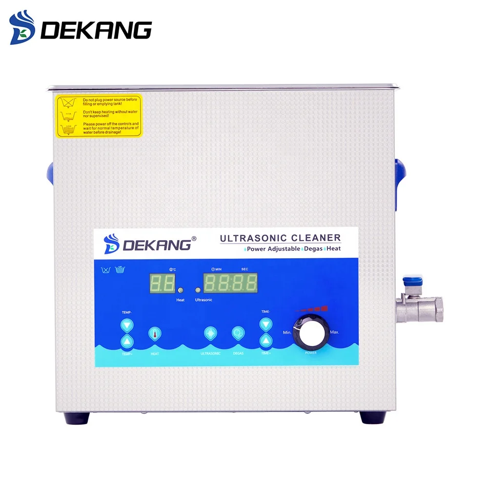 Ультразвуковая кавитационная машина на 10 л для электрических компонентов с регулируемой мощностью для очистки слепой зоны
