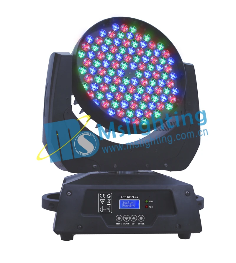 108 шт. x 3 Вт RGB из светодиодов движущихся головного света