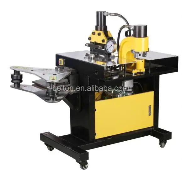 VHB-400 шинопровода процессор машина для штамповки/гнуть/резка комбинированный инструмент