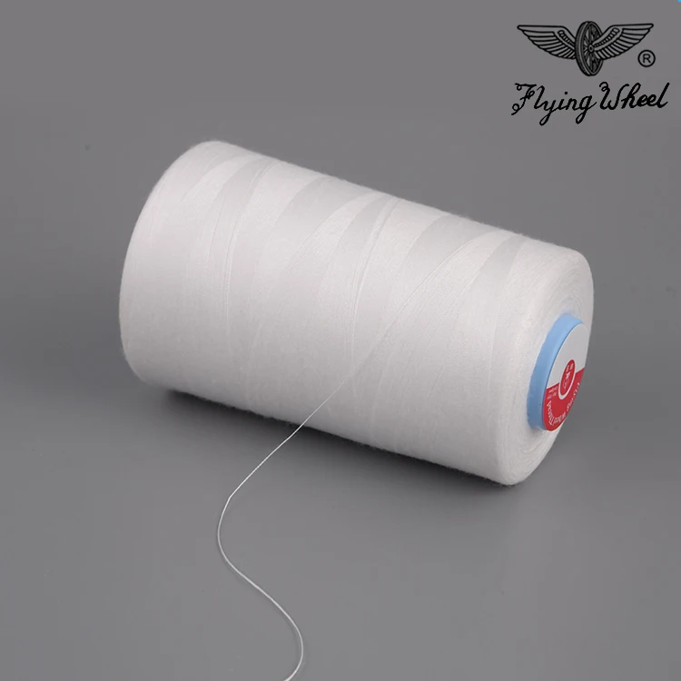 Corespun Sewing Thread 45S/2 Tex24 Ticket 120 Polyester Cotton Polyester Filament Wrap with Cotton Yarn Free Sample Z-twist