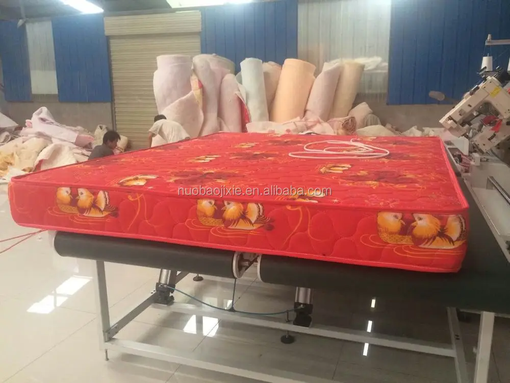 Mattress tape edge machine mainly used for spring mattress.