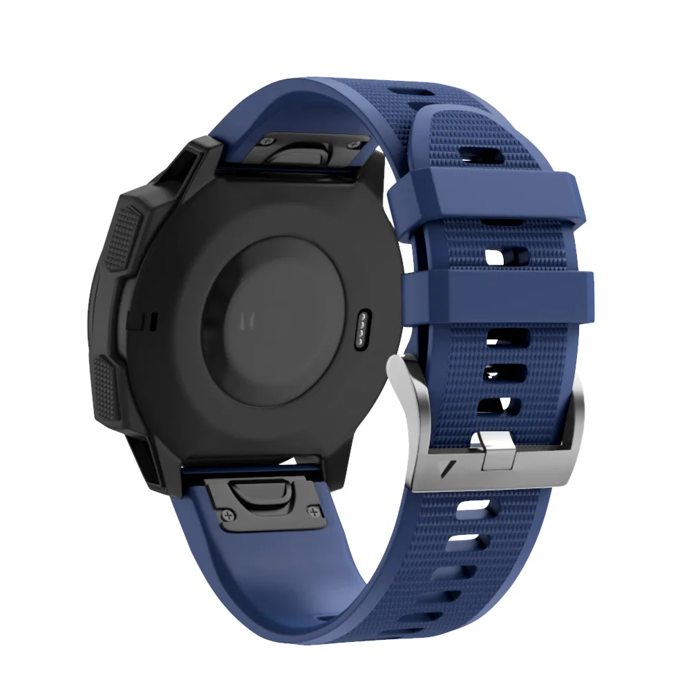 Tschick for Garmin Instinct Watch Band,22mm Quick Fit Silicone Sport Replacement Watch Strap for Garmin Fenix 5/Forerunner 945