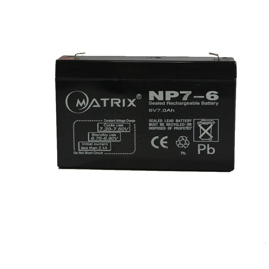 
ups lead acid storage battery 6v 7ah for electric toy car 